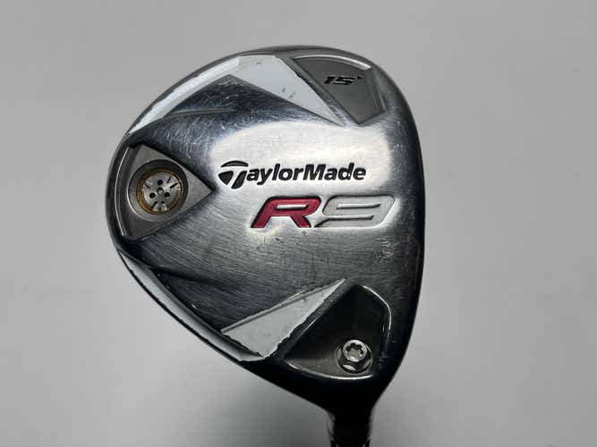 TaylorMade R9 3 Fairway Wood 15* Fujikura Motore 70g Regular Graphite Mens RH