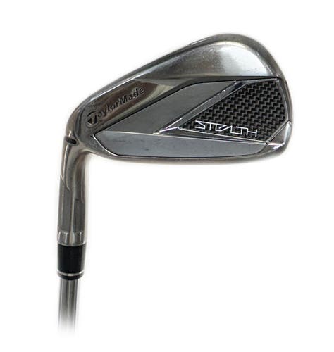 LH TaylorMade Stealth 5-PW+AW Iron Set Steel KBS Max MT 85 Regular Flex
