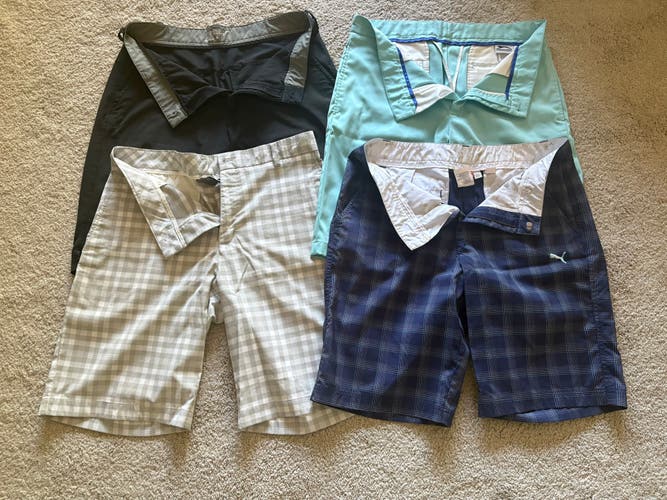 Used Golf Shorts (Lot of 4)