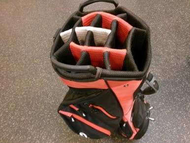 Used Titleist Stand Bag 14 Divide Mens Cart Bag Black 11339-s000203560