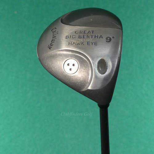 Callaway Great Big Bertha Hawk Eye 9 Driver Grafalloy ProLite Graphite Stiff