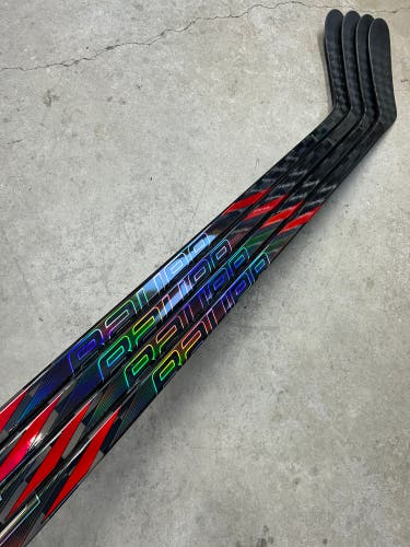 4 PACK 70 Flex P28M Senior Bauer Tracer Left Hand Hockey Stick Pro Stock NHL (New)