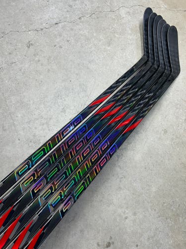 6 PACK 70 Flex P28M Senior Bauer Tracer Left Hand Hockey Stick Pro Stock NHL (New)