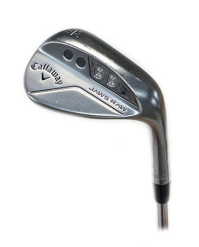 Callaway Jaws Raw 60*/10* S Grind Lob Wedge Steel TT Dynamic Gold Spinner 115