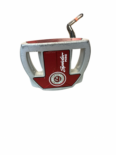 Used Taylormade Spider Mini Diamond Silver Mens Putter Rh 11682-s000134557