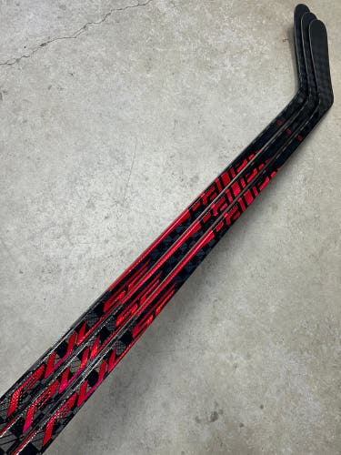 3 PACK 82 Flex P92M Senior Bauer Pulse Left Hand Hockey Stick (New) Pro Stock