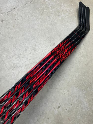 4 PACK 82 Flex P92M Senior Bauer Pulse Left Hand Hockey Stick (New) Pro Stock