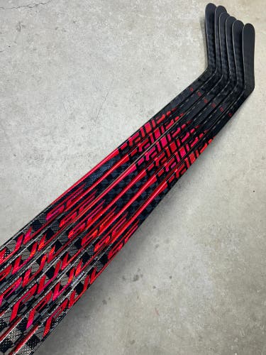 6 PACK 82 Flex P92M Senior Bauer Pulse Left Hand Hockey Stick (New) Pro Stock
