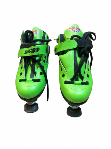 Used Sure Grip Rebel Senior Roller Quad Skates Green Senior 7 11706-s000380254