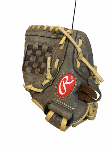 Used Rawlings H100brc Bb Sb Glove T-ball Brown 10" 11706-s000380365