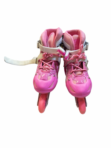 Used Usa Feimonhuan Junior Rec Fitness Skates Pink Adjustable 11706-s000380273