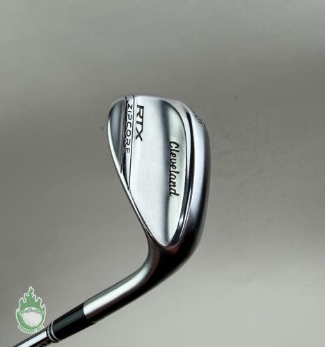 Right Handed Cleveland RTX ZipCore Wedge 56*-10 MID Wedge Flex Steel Golf Club