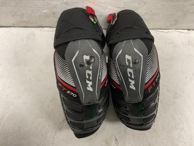 Used Ccm Jetspeed Ft370 Junior Elbow Pads White Black Red Md 11855-s000205971