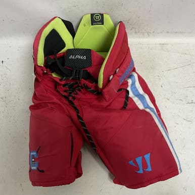 Used Warrior Alpha Madison Capitols Junior Pant Red Md 11855-s000205956