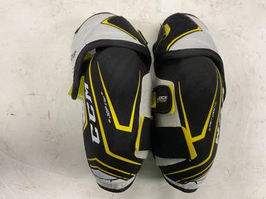 Used Ccm Tacks 5092 Senior Elbow Pads White Black Yellow Xl 11855-s000205937