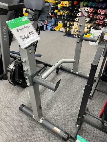 Used Squat Rack Grey 11855-s000205929