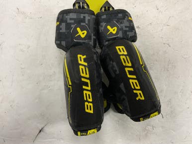 Used Bauer Supreme Mach Youth Elbow Pads Black And Yellow Lg 11855-s000205921
