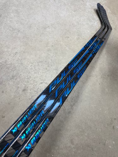 3 PACK 82 Flex P92 Senior Bauer Pulse Left Hand Hockey Stick (New) Pro Stock