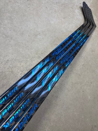 4 PACK 82 Flex P92 Senior Bauer Pulse Left Hand Hockey Stick (New) Pro Stock
