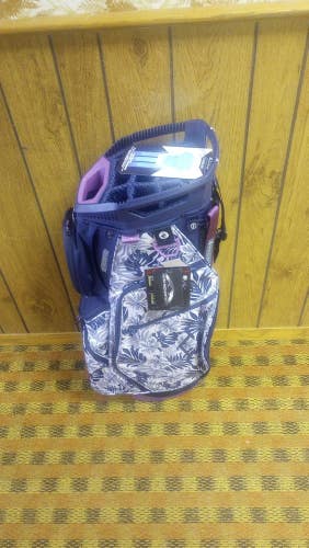 Sun Mountain Diva Navy/Flower Cart Bag