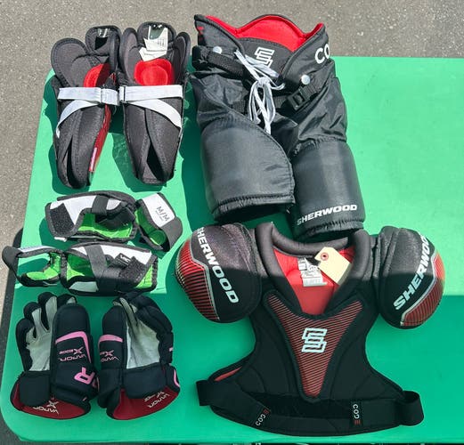 Youth Mixed Brand Hockey Starter Kit