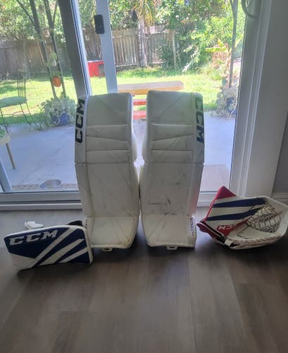 32" CCM EFlex 6 Goalie Full Set (Used)