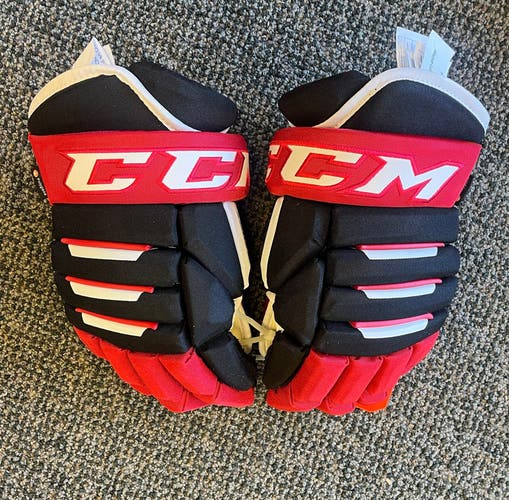 NEW CCM Tacks 4R Pro 2 Black/Red 14” Gloves