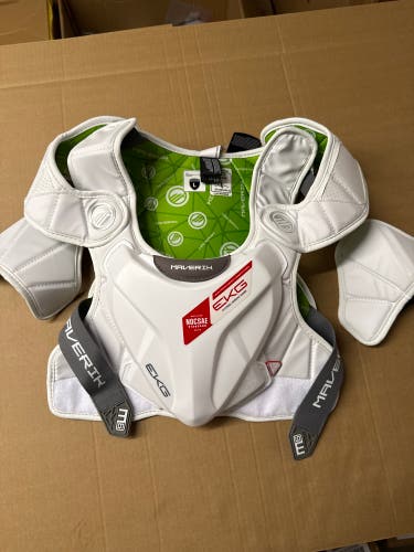 Large Adult Maverik MAX EKG Shoulder Pads (New)