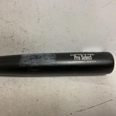 Used Viper CUSTOM M-243L PRO SELECT BB/SB Wood Bat Black 33 1/2" 11855-S000205296