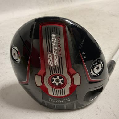 Used Callaway BIG BERTHA ALPHA 815 Mens Driver LH 10.5 Degree 11855-S000205377