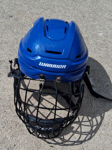 Medium Warrior Alpha One Pro Helmet Pro Stock (Used)