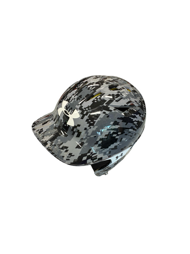 Used Under Armour HELMET Batting Helmet w/Mask Grey MD 11682-S000130758