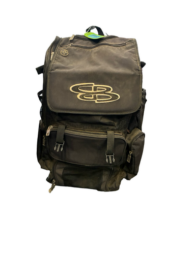 Used BoomBah WHEELED BAG BB/SB Player Wheeled Bag Black 11682-S000130526