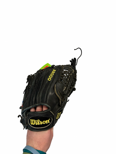 Used Wilson A2000 1786  11 1/2 IN BB/SB Glove RH Throw Black 11 1/2" 11682-S000134418