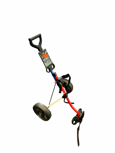 Used Maxfli 3 WHEELED PUSH CART Golf Cart 3 Wheel 11682-S000134478