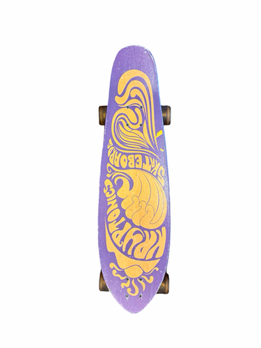 Used Kryptonics LONGBOARD Longboard Purple Long 11682-S000134485