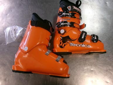 Used Tecnica COCHISE JR Boys DH Ski Boot Orange 210 MP - J02 11868-S000070132