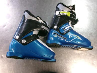 Used Nordica TEAM 2 Boys DH Ski Boot Royal Blue 200 MP - Y13.5 11868-S000070134