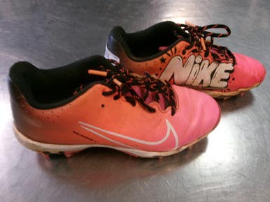 Used Nike CLEAT BB/SB Cleats Pink Junior 04 11868-S000070159