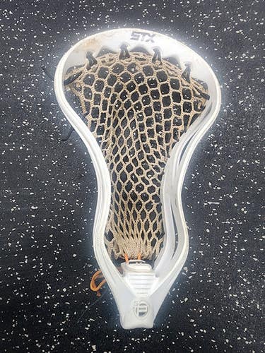 Used STX SUPER POWER Mens Lacrosse Head White 11849-S000041221