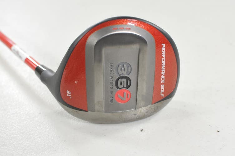 Performance Golf 357 7-21* Fairway Wood Stiff Flex 65g RH Graphite # 220627