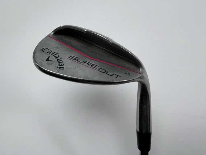 Callaway Sure Out Lob Wedge LW 58* KBS 90 Wedge Steel Mens RH