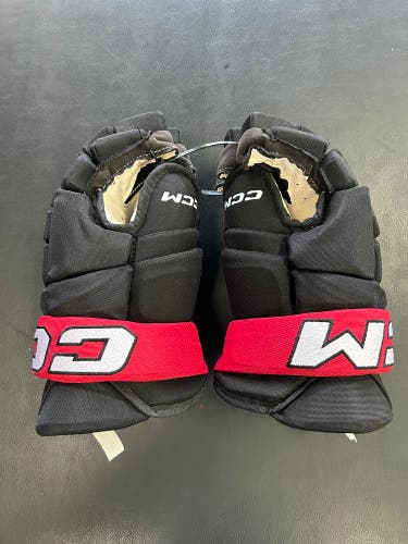 NEW World Championship CCM 4 Roll Pro Gloves 14" Pro Stock Josh Anderson