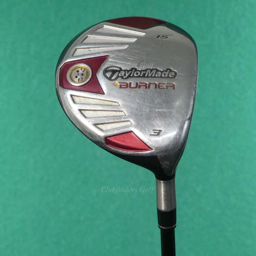 TaylorMade Burner 2007 Fairway 15 3 Wood REAX Superfast 50g Graphite Seniors