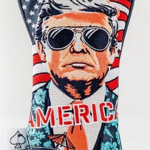 Pins & Aces Trump Gulf of America Hybrid Headcover (Multi) Golf 2025 NEW