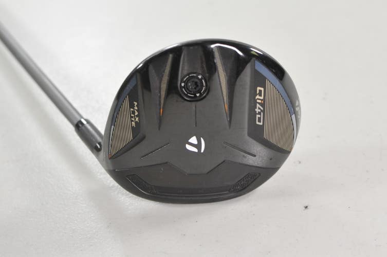 TaylorMade Qi4D Max Lite 7-21* Fairway Wood Senior Flex Reax 45 Graphite #220760