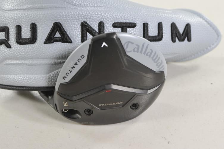 Callaway Quantum Max 3-15* Fairway Wood Stiff Flex Denali 6.0 Graphite # 220630