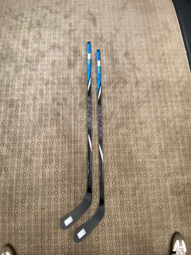 NEW 2-Pack Bauer E.40 Intermediate P28 55 Flex Right Hockey Stick