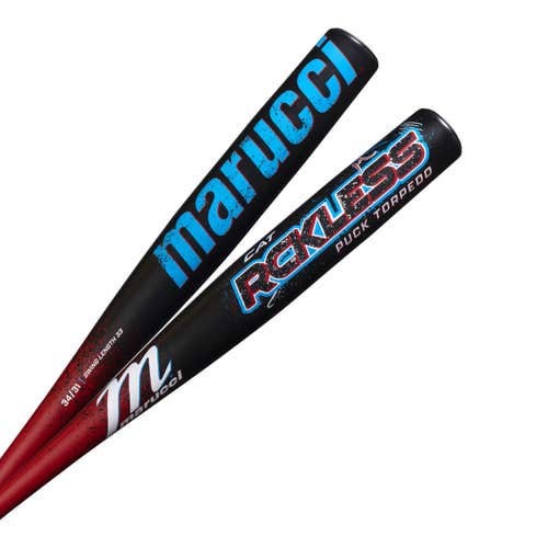 2026 Marucci Rckless Puck Torpedo BBCOR Certified Bat (-3) 30 oz 33" (32") (Slightly Used)