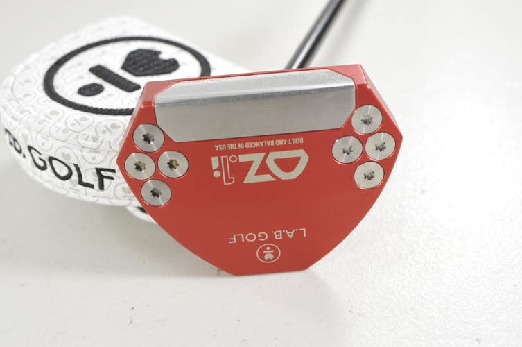 LAB Golf OZ.1i Counter Balance Red 33.5" 71* Putter RH Accra Graphite # 220717